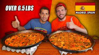 Battling Spains BIGGEST Seafood Paella Challenge for Charity!