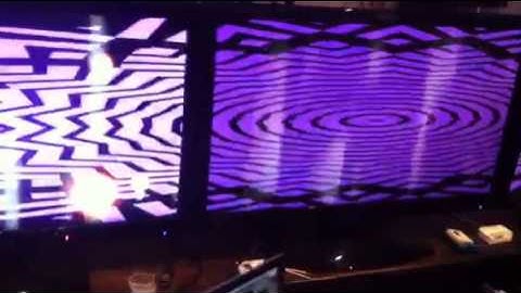 Multiscreen Projection Mapping RGB LED Display