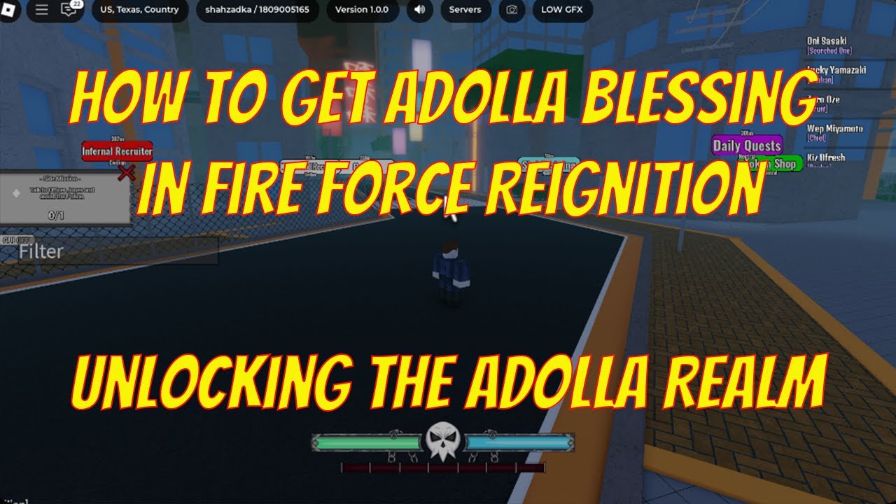 How To Get Adolla Blessing In Fire Force Reignition | Unlock Adolla ...