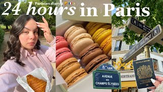 24 hours in Paris!! THE ULTIMATE GUIDE ChampsÉlysées, Luxembourg Palace + shopping & exploring!