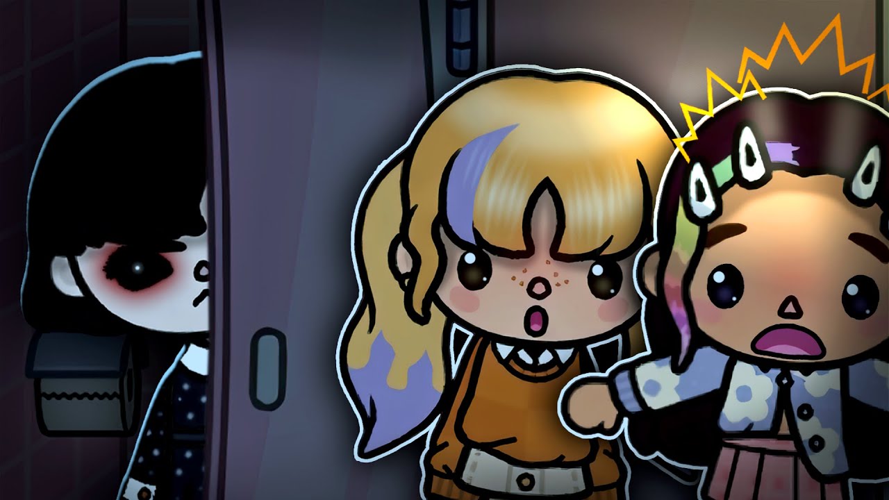 The Ghost in the High School Bathroom… ⁜ Toca Boca Mystery ⁜