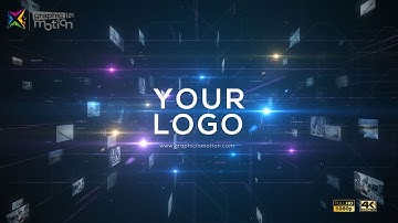 Fly through Digital Network Opener - After Effects Template