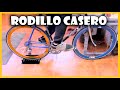 Cómo HACER un RODILLO de ENTRENO CASERO para BICICLETA RODILLO con BUJES | ACCESORIOS BICICLETA