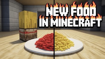 NEW FOOD IN MINECRAFT?! | Minecraft Build Hacks ⛏ 😄 #shorts