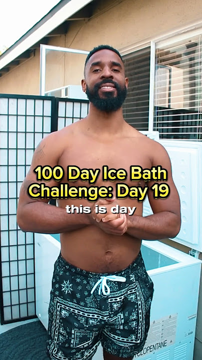100 Day Ice Bath Challenge: Day 19 #icebath #challenge #motivation