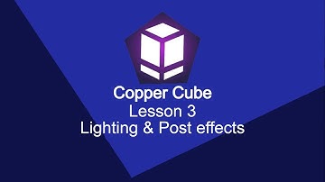 Create games with Copper Cube! | Lesson 3 - Lighting | Kids Coding Live