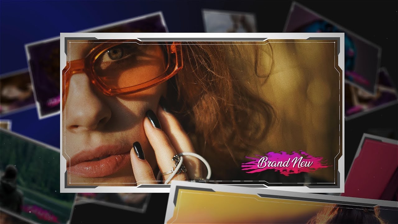 Picture Gallery Slideshow After Effects Template Youtube