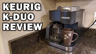 Keurig K-Duo Coffee Maker Review and Demonstration