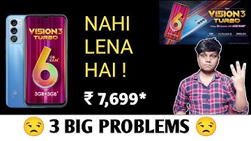 ITEL VISION 3 TURBO LAUNCHED @7699 ALL PROS AND CONS | PROBLEMS ITEL VISION 3