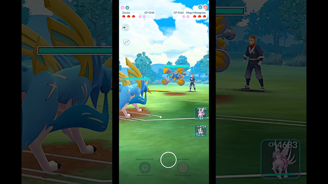 ✨️Mega Metagross VS✨️Crown Zacian PVP Steel Battle 