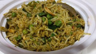 Mint coriander Rice /Green pulao हरा धनिया पोदीना पुलाव