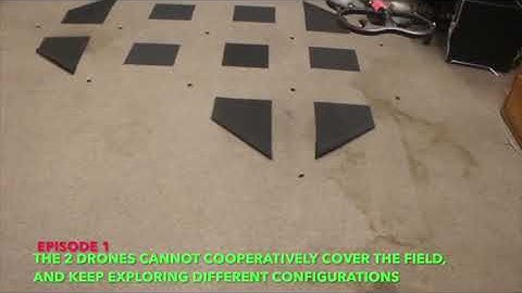 Multi-robot cooperative learning for optimal field coverage