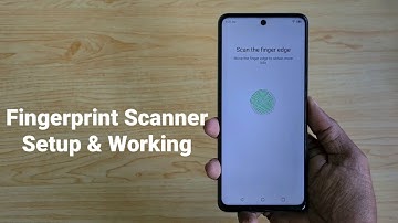 Infinix Note 11S  Fingerprint Scanner Setup & Working