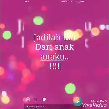 Story wa jadilah ibu dari anak-anaku
