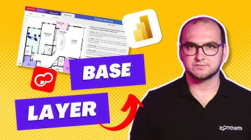Base Layer Settings For Power BI Maps: Drill Down Map PRO | Part 8