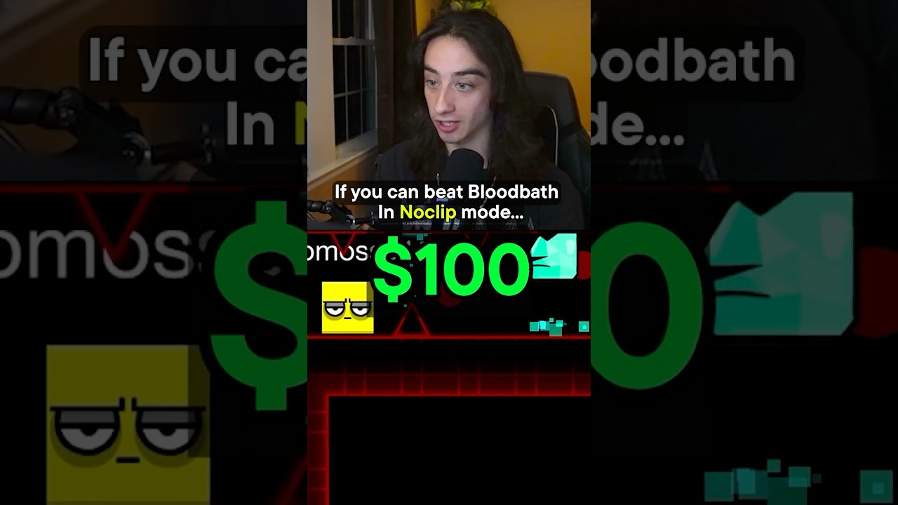 $100 If You Beat Bloodbath #geometrydash #gdupdate #gaming