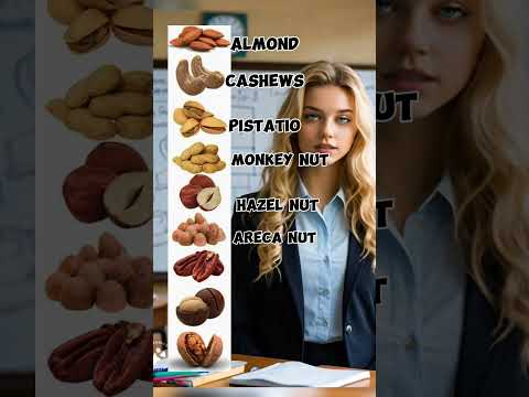 Dry fruits Vocabulary