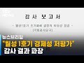 "월성 1호기 경제성 저평가" 감사 결과 파장 / SBS / 주영진의 뉴스브리핑