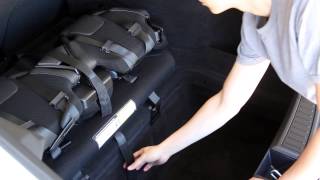 Tesla Model S - Rear Facing Seats Demonstration