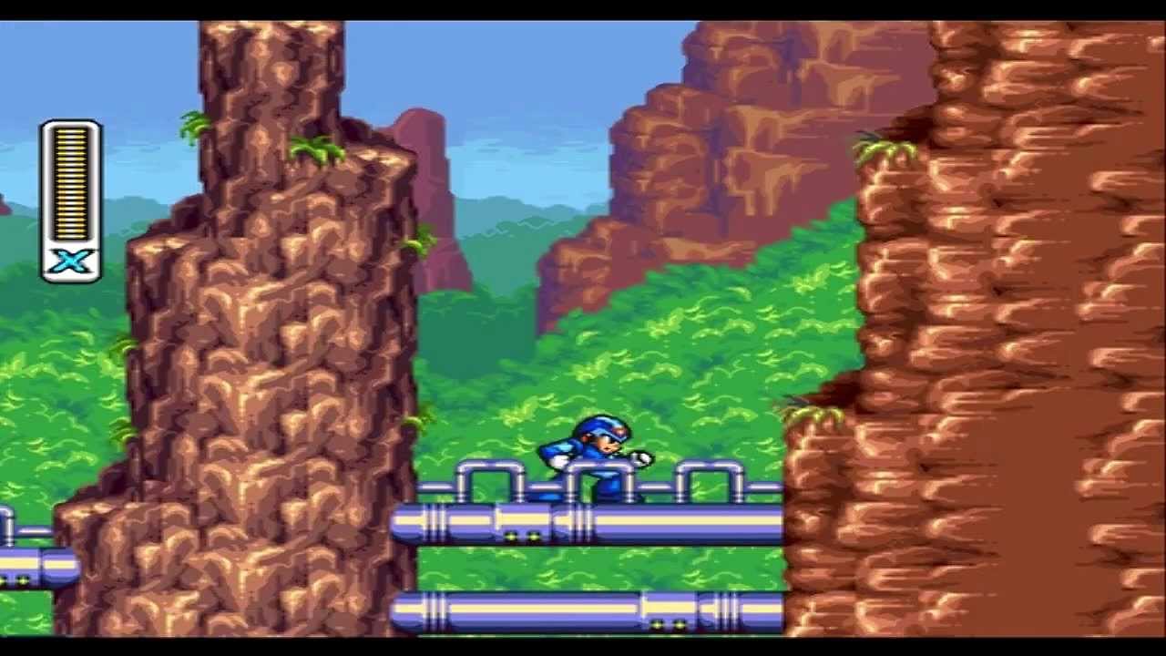 Mega Man X2 100% walkthrough - Part 4: Volcanic Zone Stage - YouTube