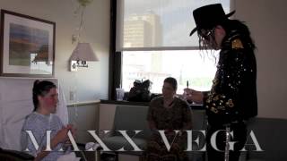 Erica Meets Maxx Vega Michael Jackson Impersonator