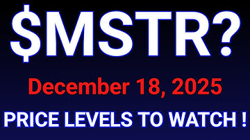 MSTR Stock (MicroStrategy Incorporated) MSTR Stock Technical Analysis | December 18, 2025 