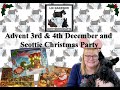 Not diamond painting  crafting advent calendar   december 3rd  4th  scottie dog party