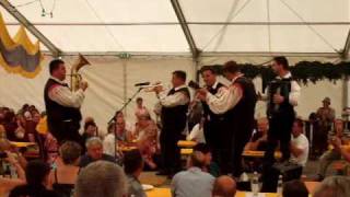 Video thumbnail of "Okrogli live beim Pfelderer Kirchtig 2009 (Lustige Hochzeit, Erinnerungen)"