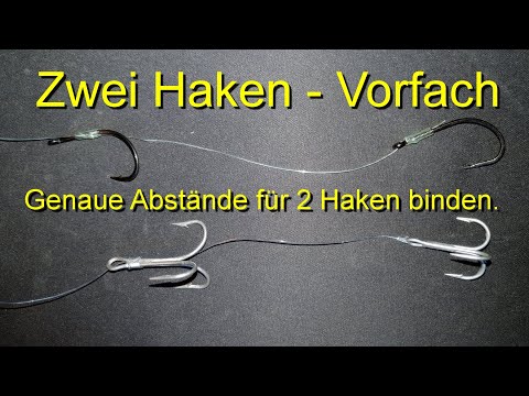 Video: Wie Man Zwei Haken Bindet