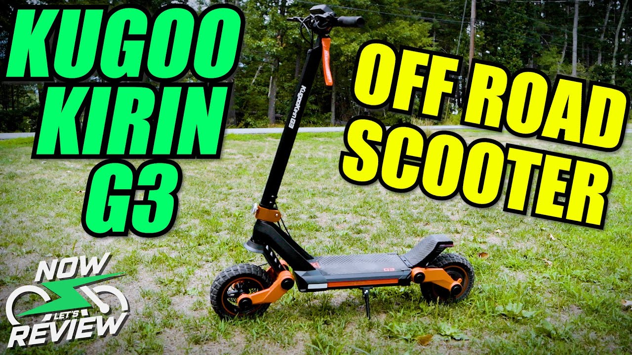 KUGOO KIRIN G3 Electric Scooter Review - The Best Off Road Scooter on a  Budget? 