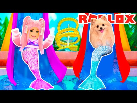 Видео: АКВАПАРК ДЛЯ РУСАЛОЧЕК В РОБЛОКС ! Roblox Mermaid Waterpark