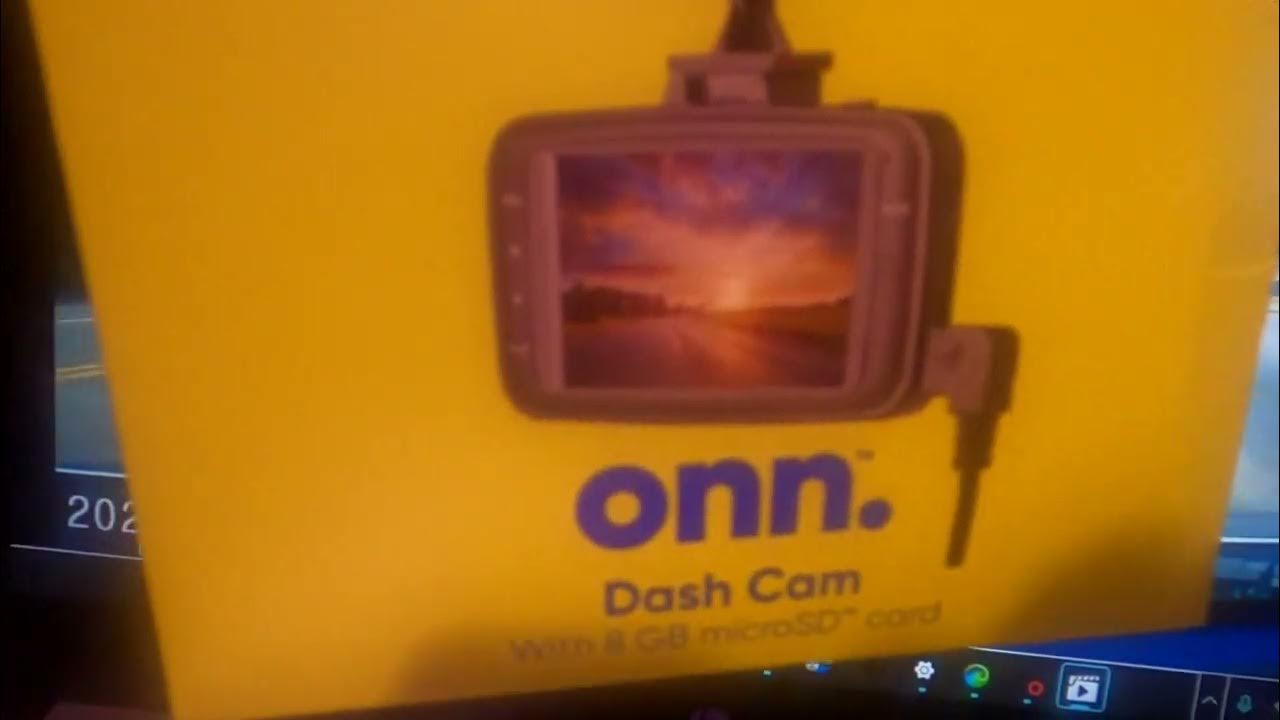 ONN DASH CAM - YouTube