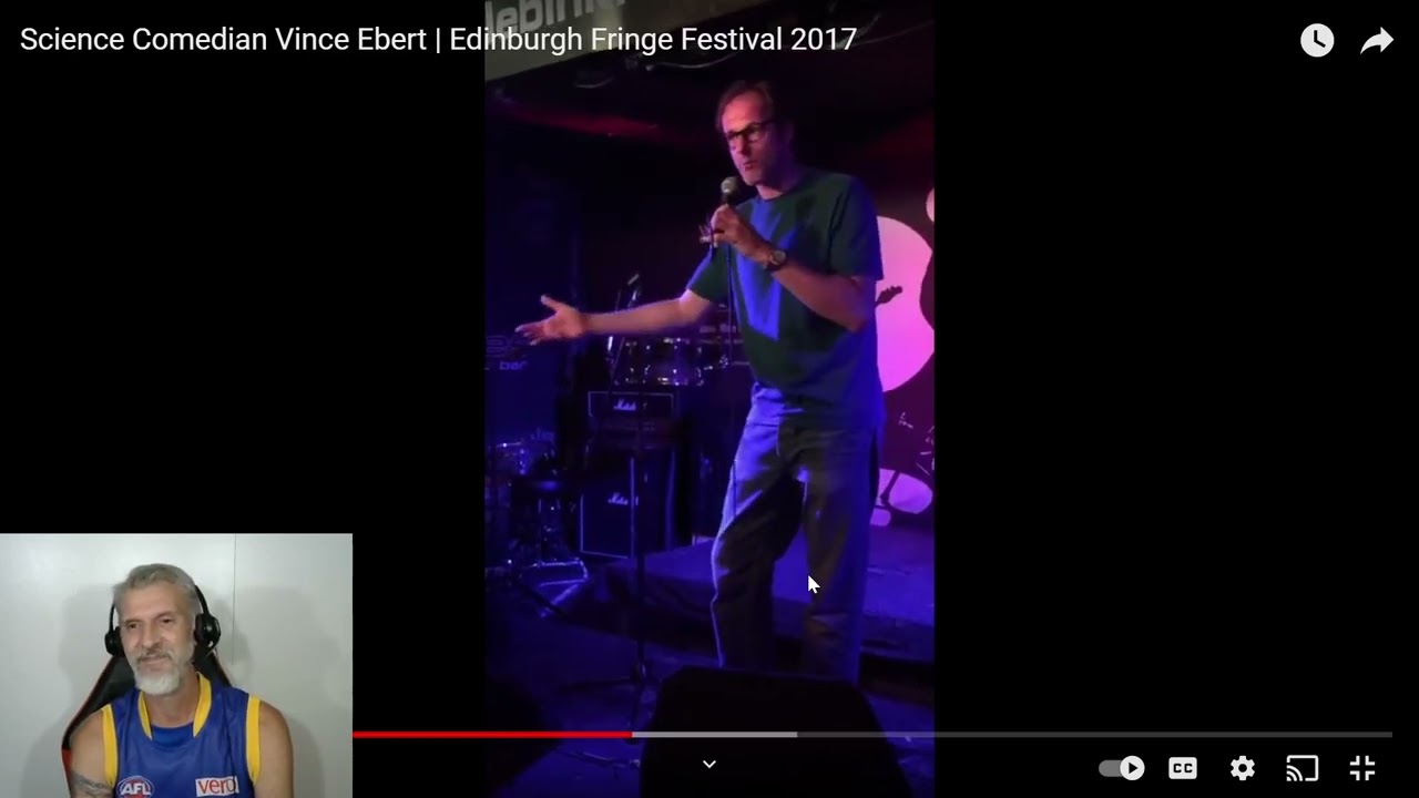 Australian reaction to Vince Ebert, German comedy,(not)