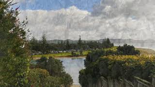 Hibiscus Coast 🌺 New Zealand - looking towards Orewa Campground