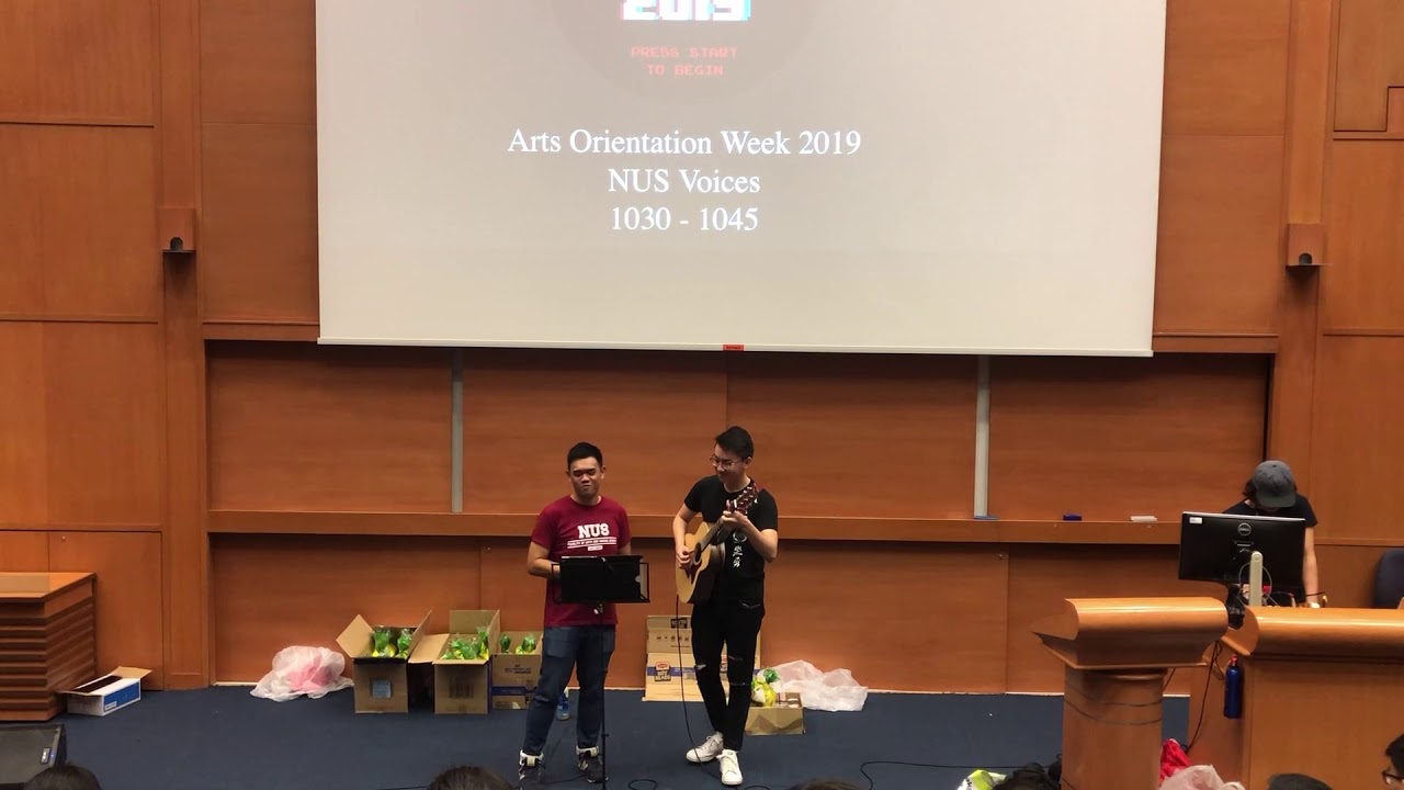 等你下课 Waiting for You - 周杰伦 Jay Chou | Live Cover @ NUS Arts O Week Outreach