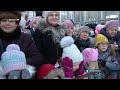 11.01.2022 В Архангельске побывал поезд Деда Мороза