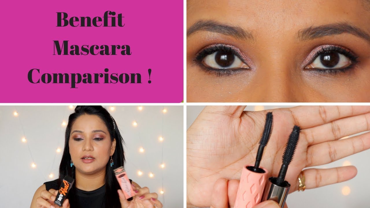 Benefit Roller Lash VS Benefit They're Real Comparing 2 Benefit