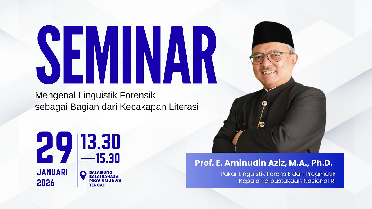 Mengenal Linguistik Forensik sebagai Bagian dari Kecakapan Literasi