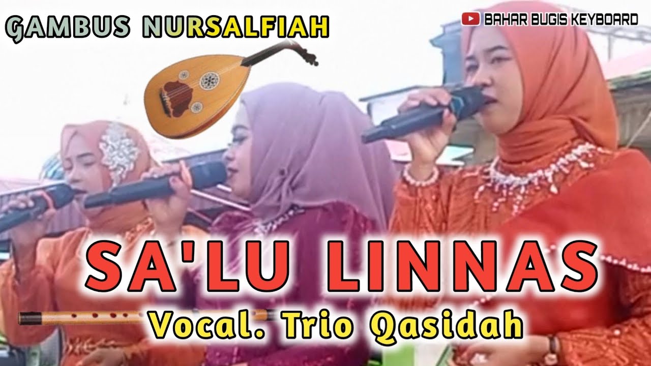 Gambus in sungai cangok, Sa'lu Linnas vocal.trio qasidah