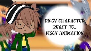 Piggy Adults React To Animation | part 1 | lazy + cringe