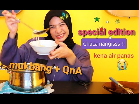 MASAKIN AJA - Chaca nangis kena AIR PANAS !!! 