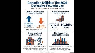 Podcast: Canadian Energy & Utilities: High-Yield Defensive ETFs Beating the SP500/TSX early 2026