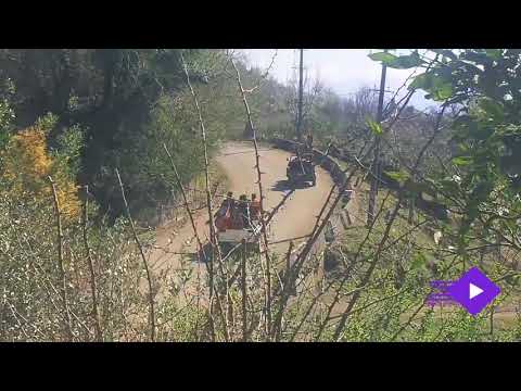 დეკანოზმა პავლე ქინქლაძემ,სტიქაროსნებთან ერთად სოფელი შრომა აკურთხა