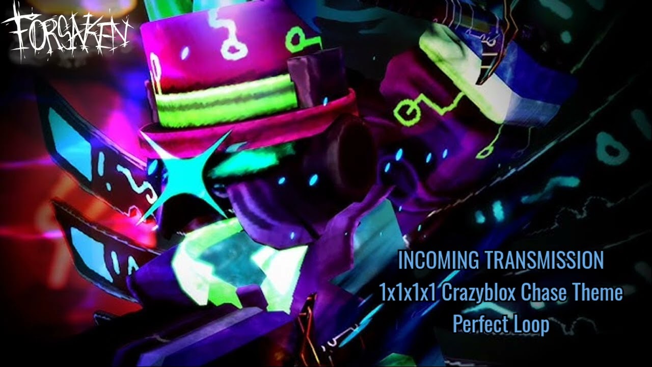 INCOMING TRANSMISSION - Crazyblox 1x1x1x1 Chase Theme (Perfect Loop) | FORSAKEN OST