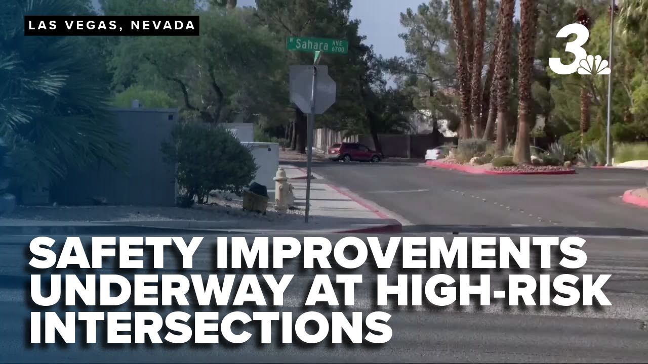 City of Las Vegas starts safety improvements for pedestrians at high ...