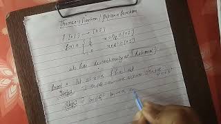 continuity  of Popcorn function/Thomae's function