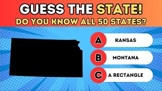 GUESS the STATES! | Do you know all 50 states?