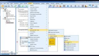 #SPSS v.23 :Lesson 88 اختبار التجانس للعينتين المرتبطتين Nonparametric Tests :Marginal Homogeneity