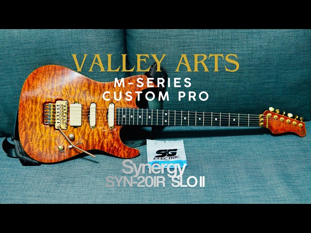 Valley Arts M-series Custom Pro | Let It Be | Synergy SYN-20IR SLO