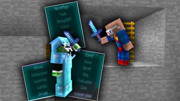 Trapping HACKERS to WIN the Hypixel UHC...